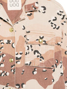 Giacca per bambino Douuod Kids beige con effetto camouflage - Rubino Kids