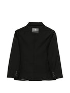 Giacca per bambino Roberto Cavalli Kids nera a doppiopetto - Rubino Kids