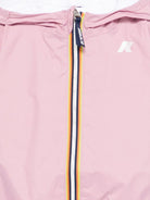 Giacca per neonata K Way Kids rosa con cappuccio e zip - Rubino Kids