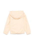 Giacca reversibile per bambini K - Way Kids P. Lily Plus pesca con bordo a contrasto - Rubino Kids