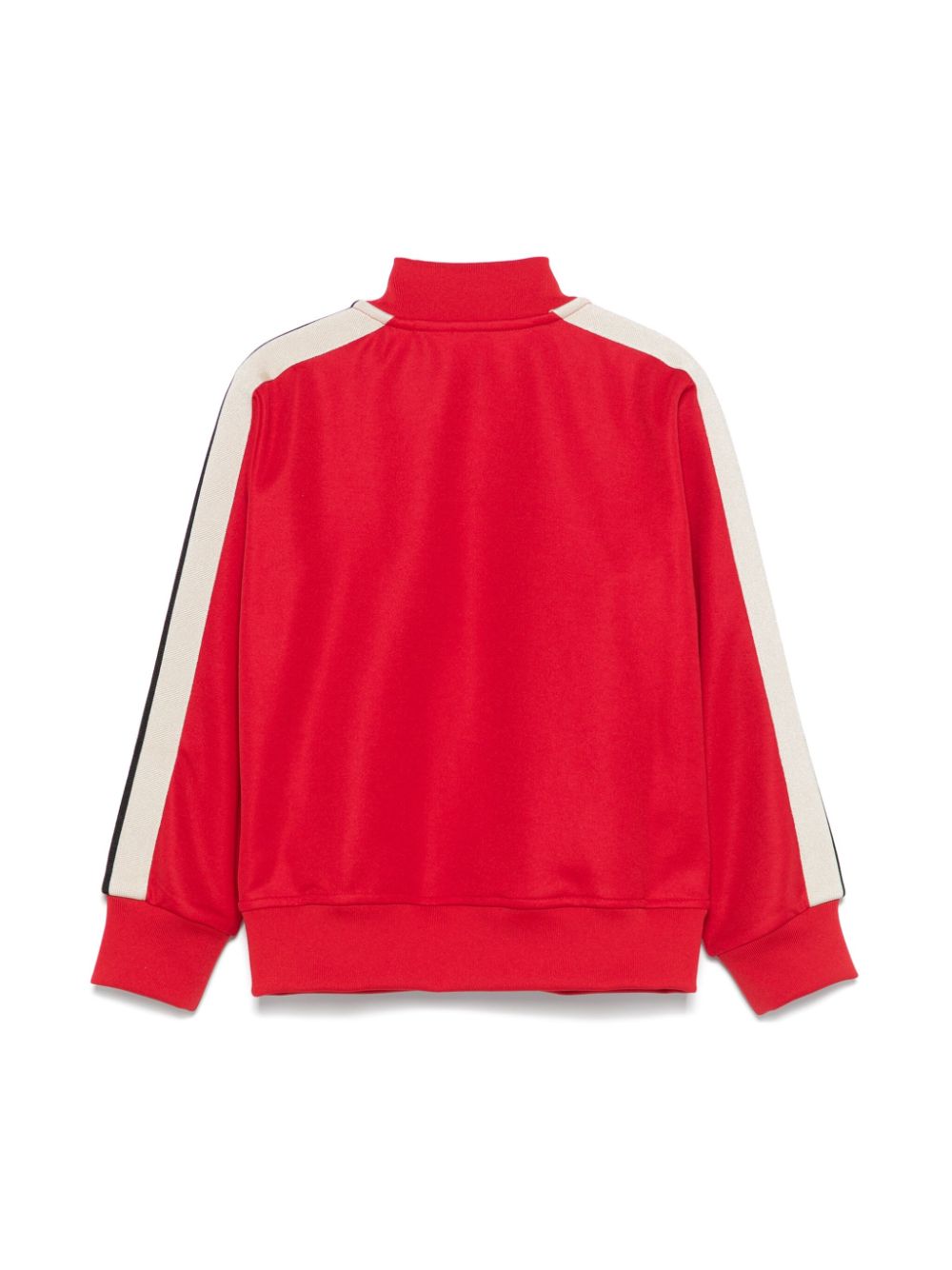 Giacchettino sportivo con stampa per bambino Palm Angels Kids rosso con collo alto - Rubino Kids