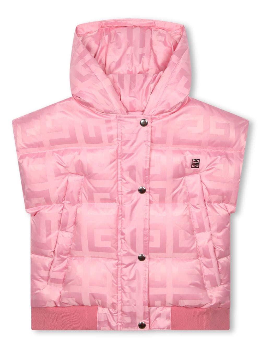 Gilet imbottito 4G jacquard - Rubino Kids