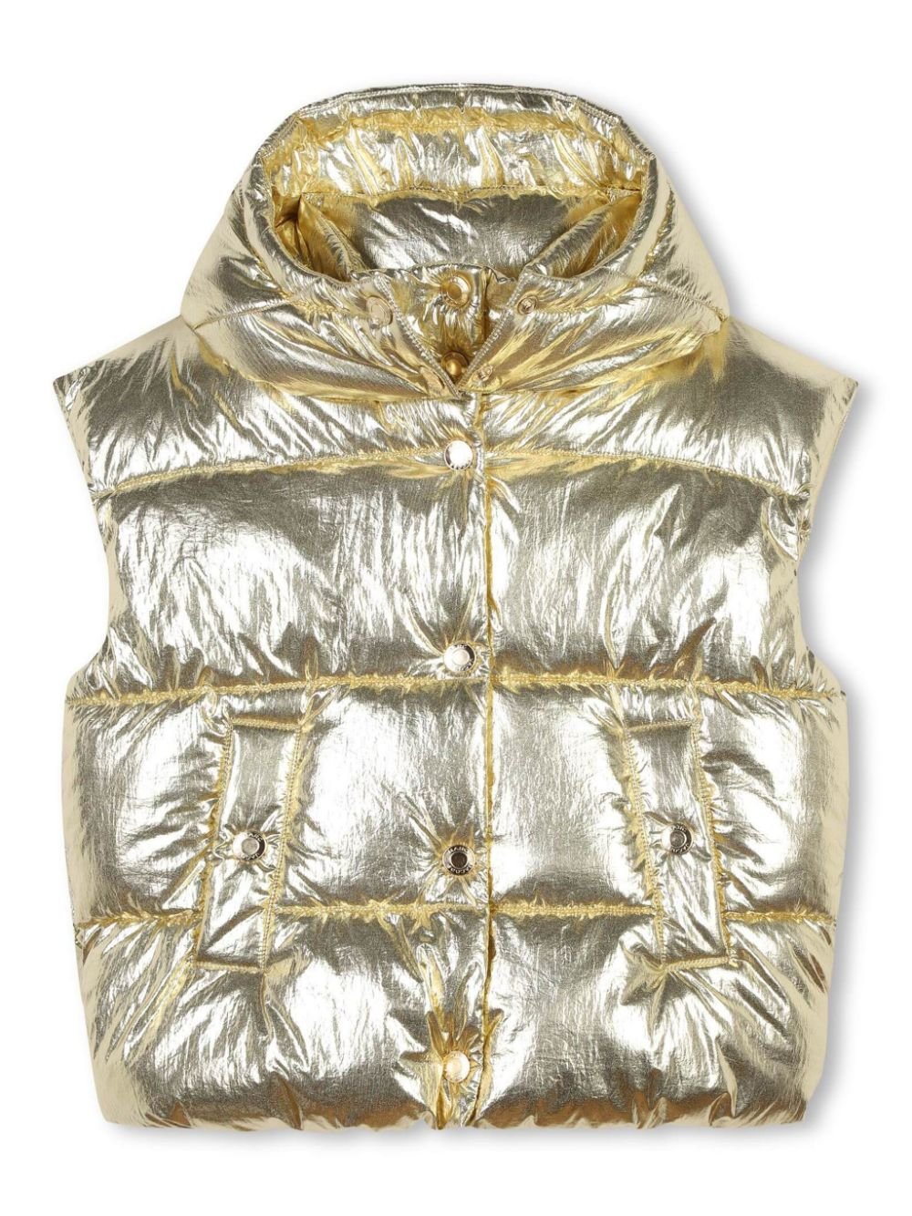 Gilet imbottito metallizzato - Rubino Kids