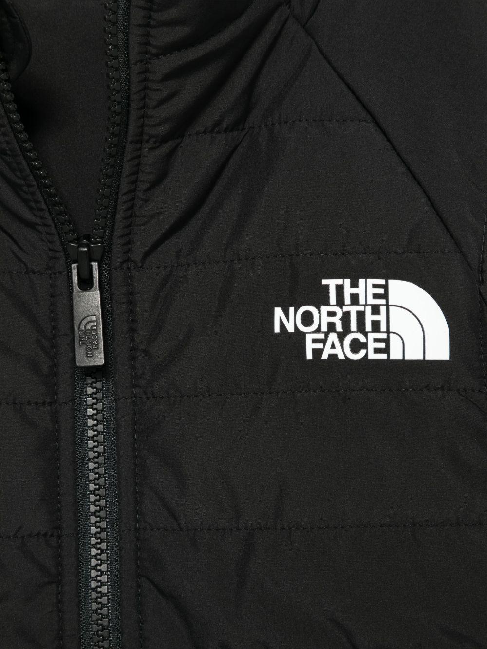 Gilet Never Stop per bambino The North Face Kids nero con design imbottito - Rubino Kids