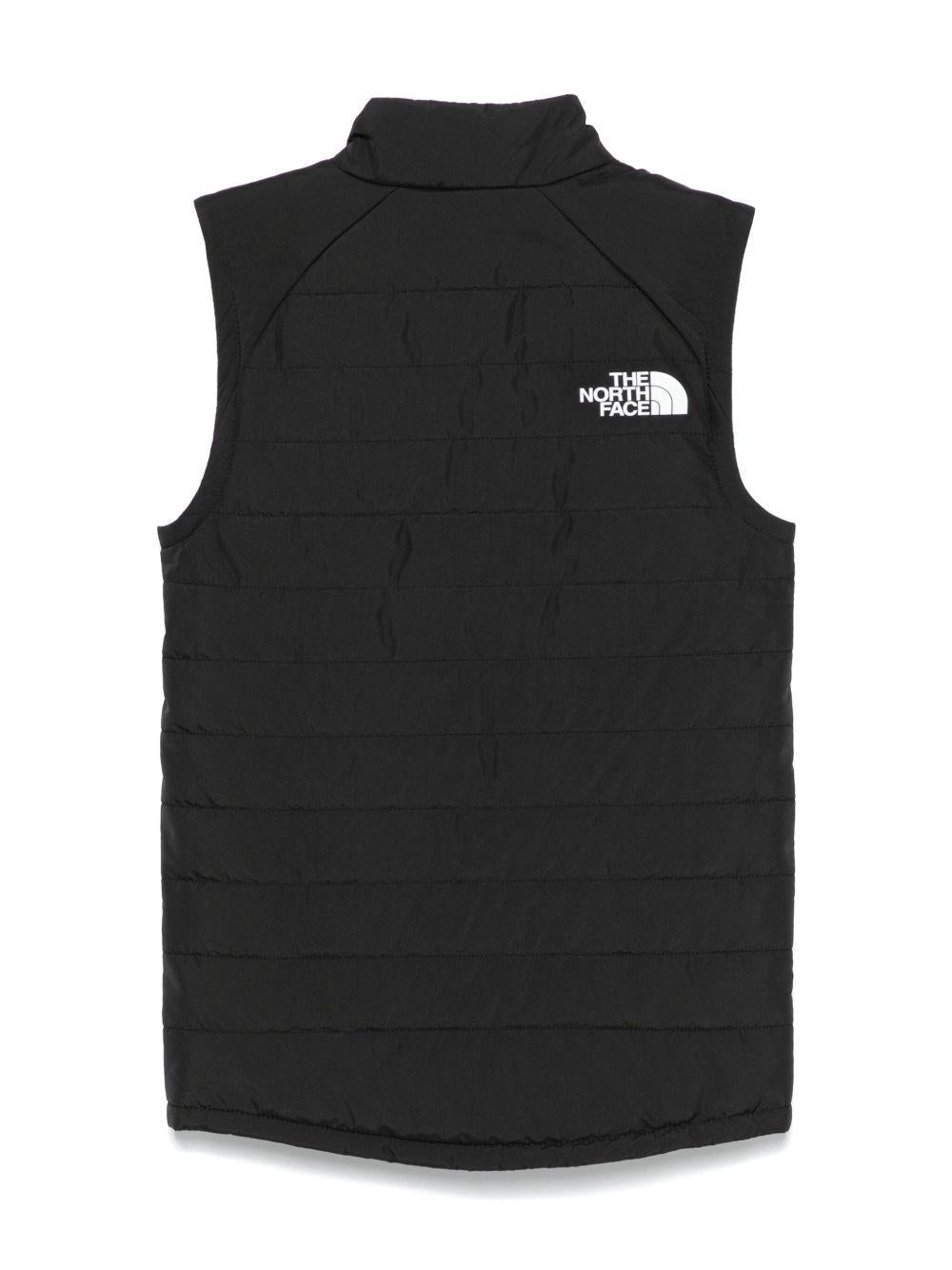 Gilet Never Stop per bambino The North Face Kids nero con design imbottito - Rubino Kids
