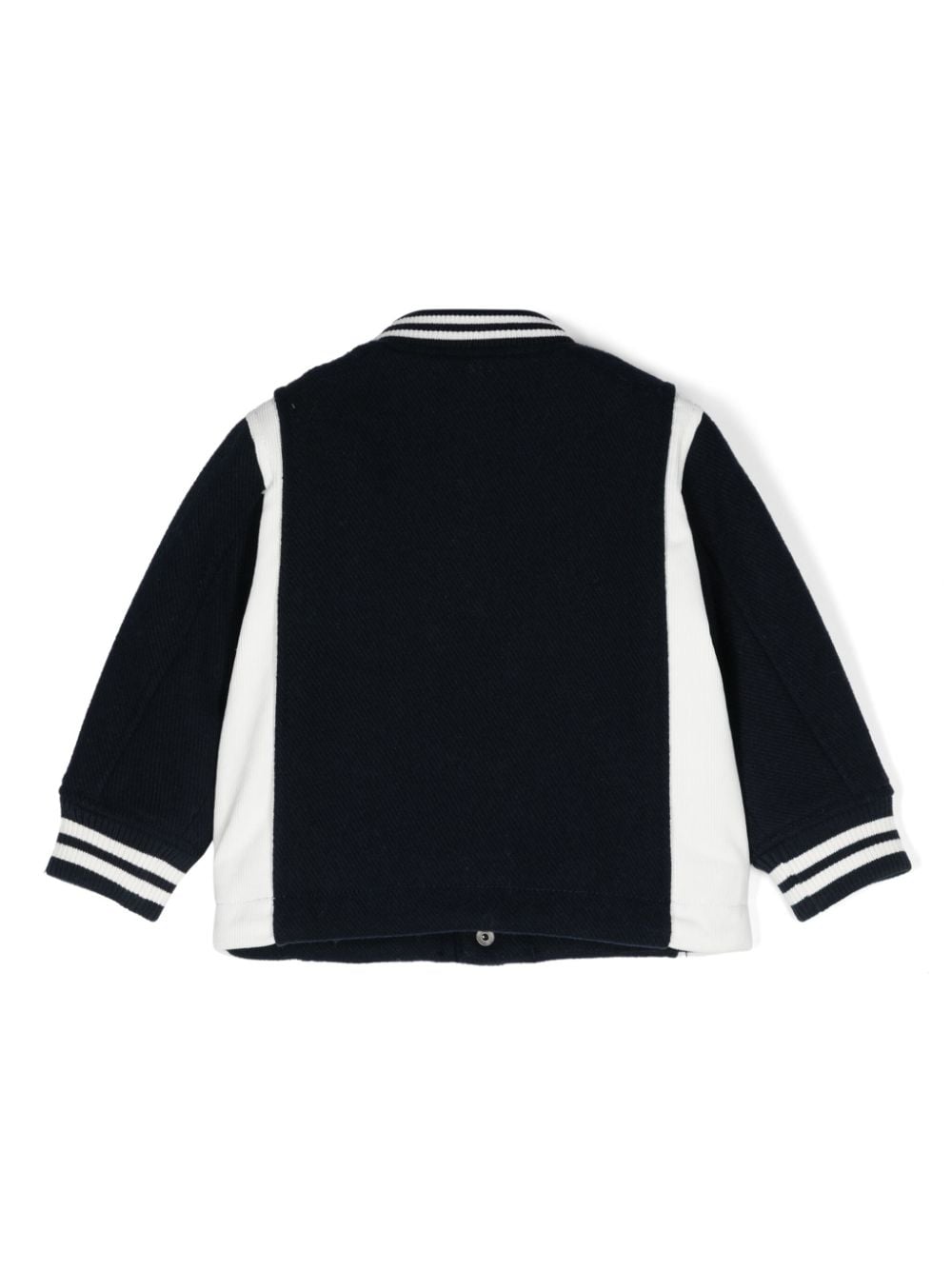 Giubbino bomber color block per neonato Tommy Hilfiger Junior blu con design imbottito - Rubino Kids