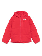 Giubbino con cappuccio per bambino The North Face Kids rosso con collo a imbuto - Rubino Kids