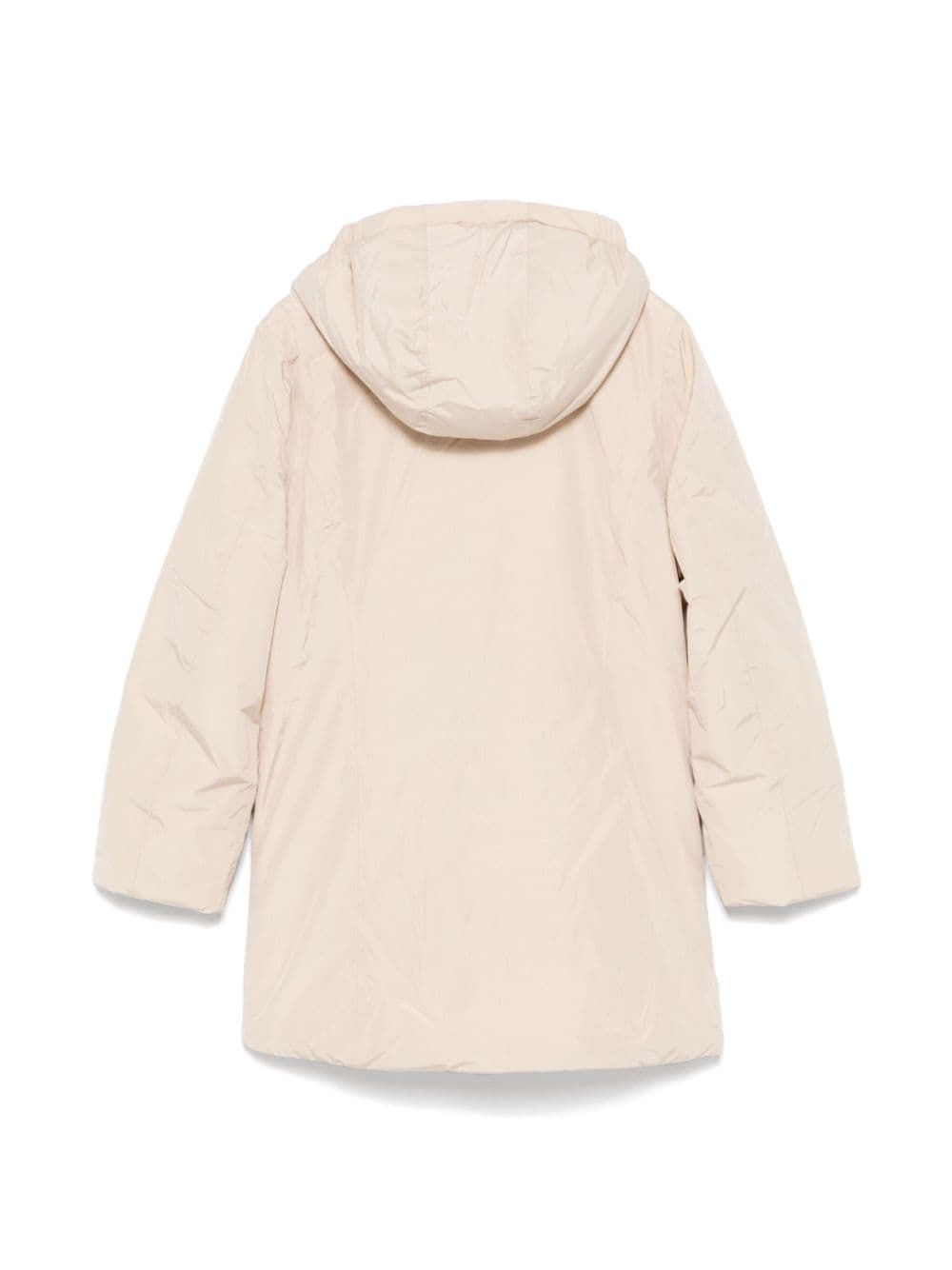 Giubbino Denise Marmotta per bambina K - Way Kids beige con cappuccio<BR/> - Rubino Kids