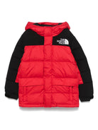 Giubbino Himalayan per bambino The North Face Kids rosso con colletto rialzato - Rubino Kids