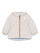 Giubbino Le Vrai 3.0 Claude per neonata K - Way Kids beige con fodera trapuntata - Rubino Kids