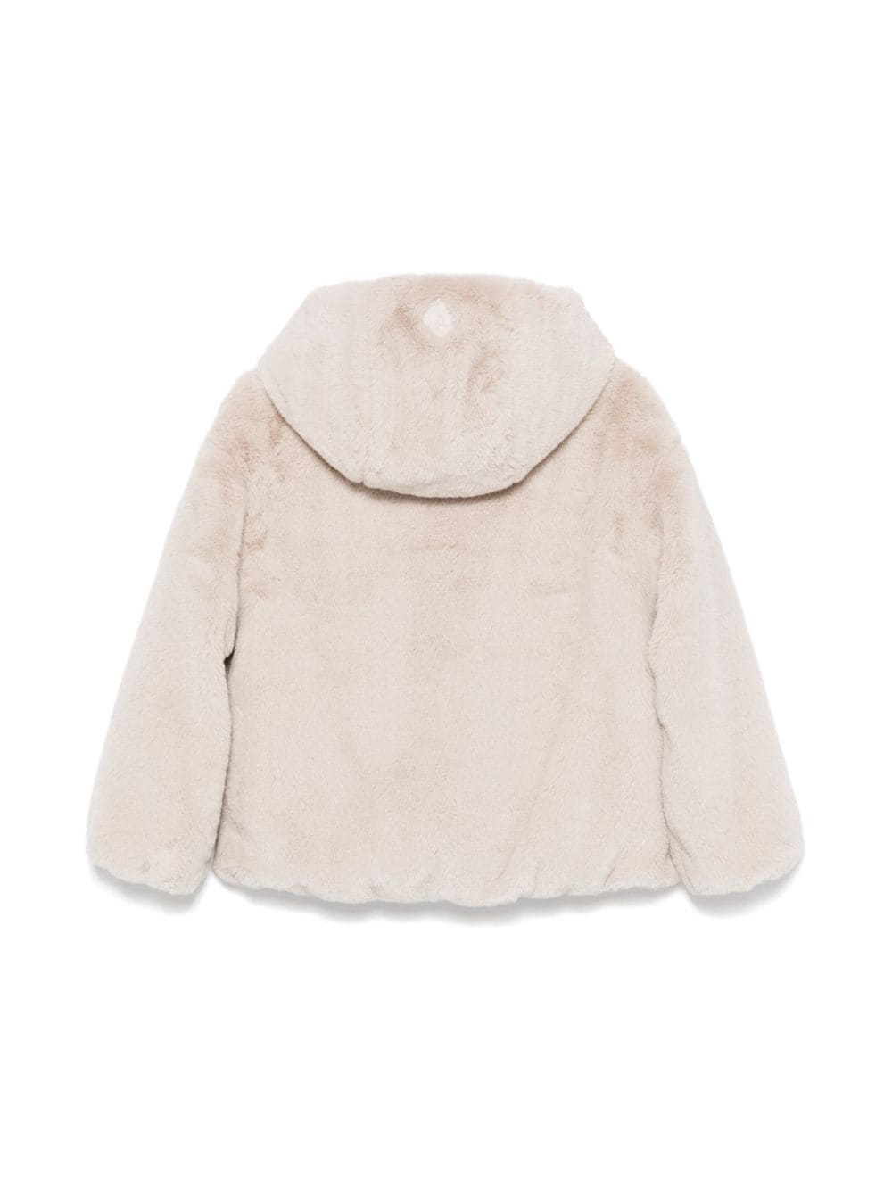 Giubbino per bambina Herno Kids beige in finta pelliccia - Rubino Kids