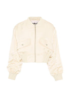 Giubbino per bambina Molo beige con chiusura a zip - Rubino Kids