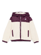 Giubbino per bambino K - Way Kids P. Jildaz Orsetto beige con cappuccio - Rubino Kids