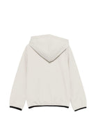 Giubbino per bambino K Way Kids P. Journeer grigio con toppa con logo - Rubino Kids