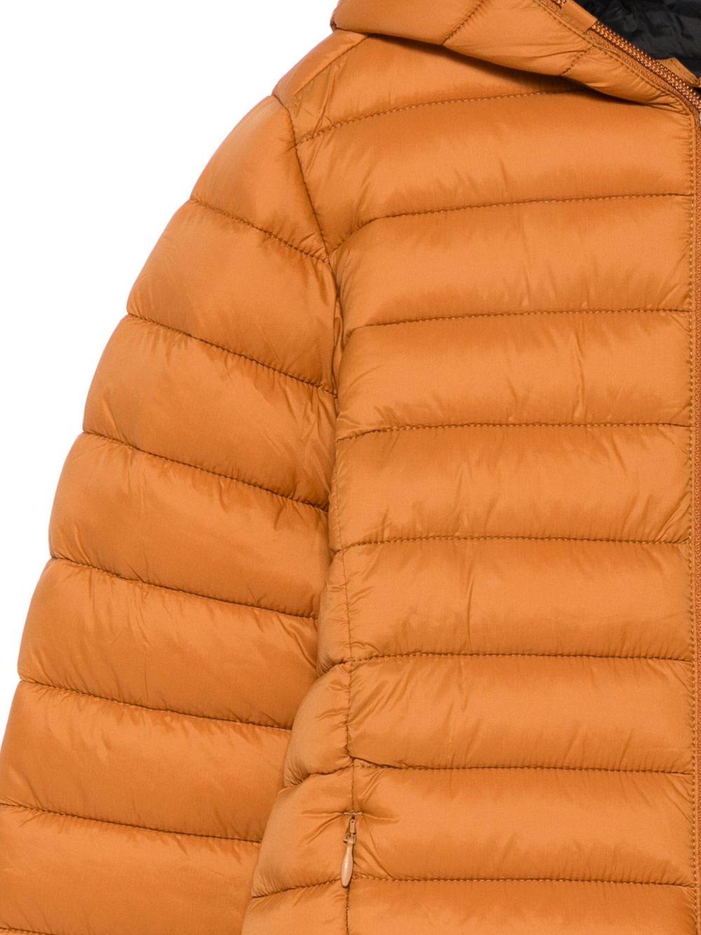 Giubbino per bambino Save The Duck Kids arancione con design trapuntato - Rubino Kids