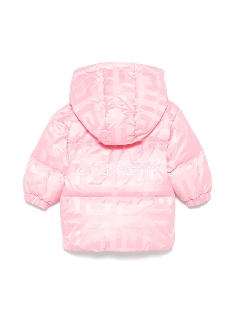 Giubbino per neonata Givenchy Kids rosa con motivo 4G - Rubino Kids