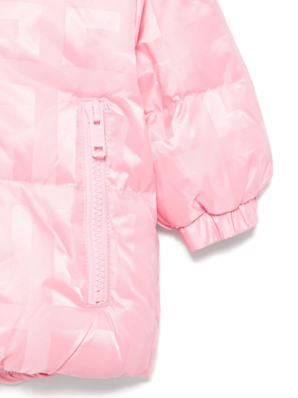 Giubbino per neonata Givenchy Kids rosa con motivo 4G - Rubino Kids