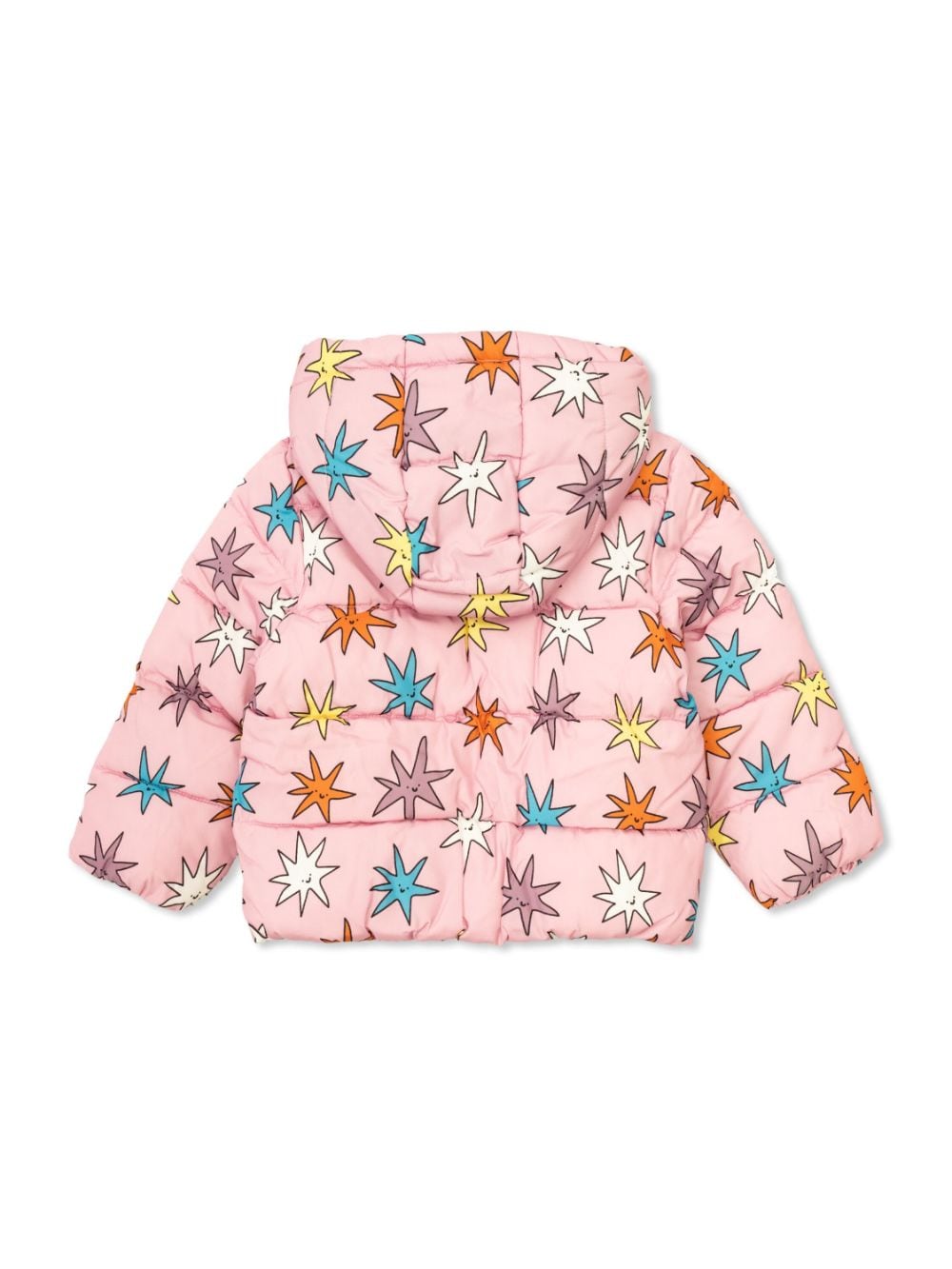 Giubbino per neonata Stella McCartney Kids rosa con stampa - Rubino Kids