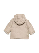 Giubbino per neonato Fay Kids beige con cappuccio e chiusura a gancio - Rubino Kids