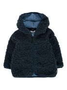 Giubbino per neonato Molo blu con scollo a V - Rubino Kids