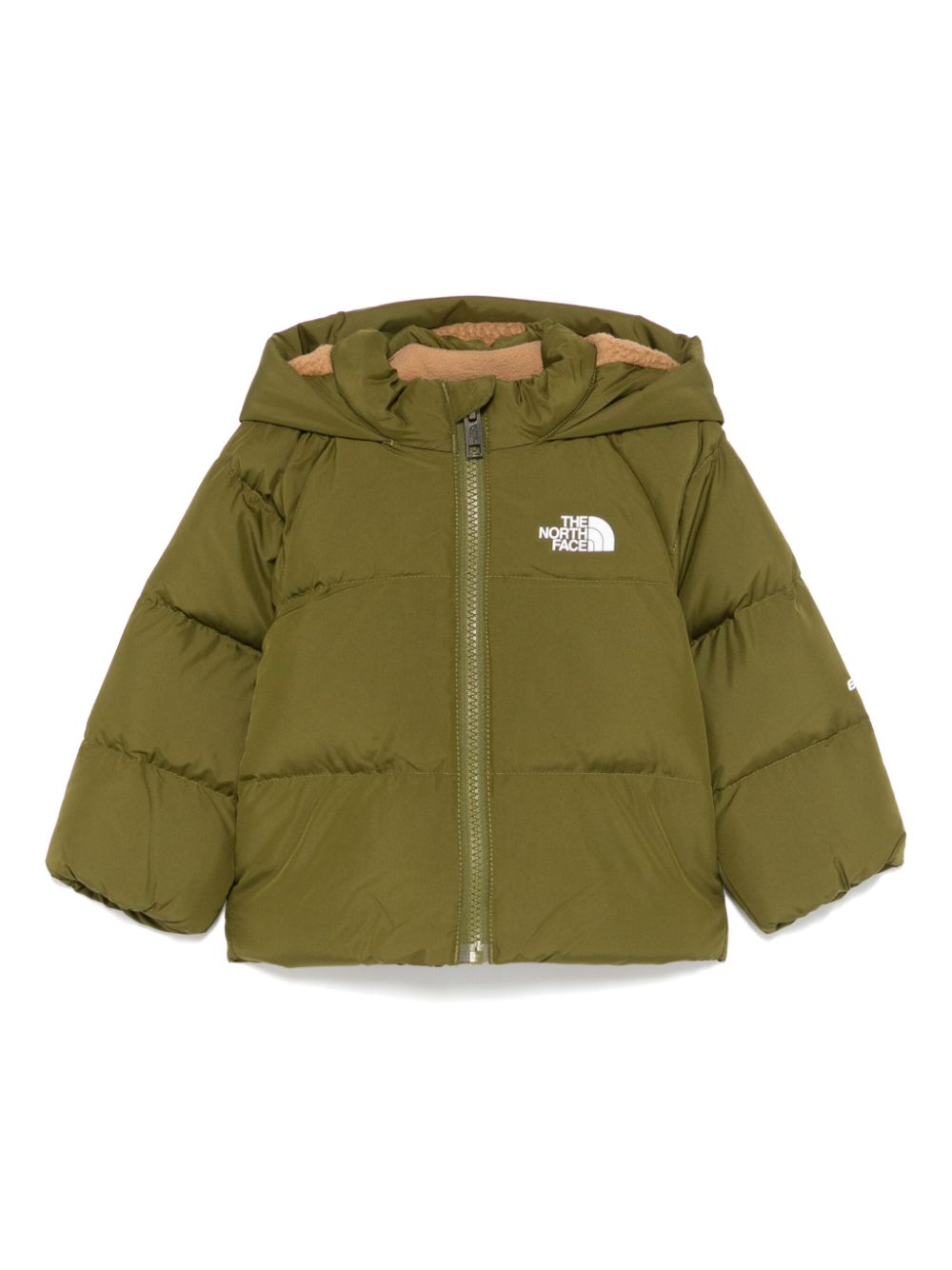 Giubbino Perrito con neonato The North Face Kids verde con orlo dritto - Rubino Kids