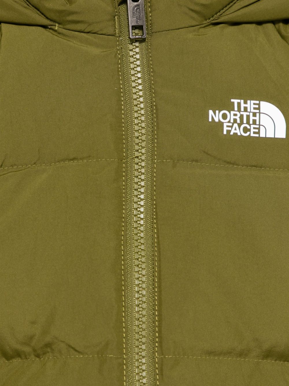 Giubbino Perrito con neonato The North Face Kids verde con orlo dritto - Rubino Kids