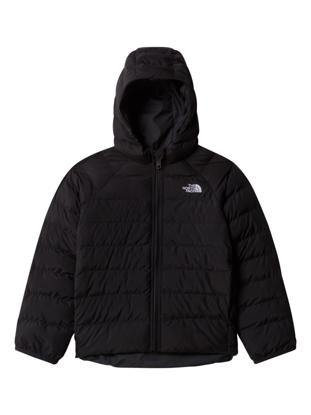 Giubbino reversibile per bambino The North Face Kids nero con design a inserti - Rubino Kids