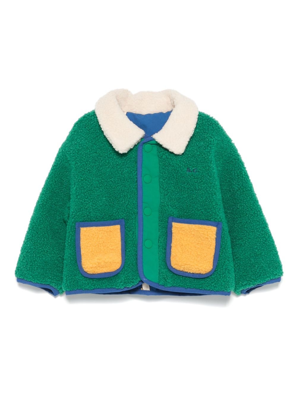 Giubbino reversibile verde/blu per neonati Beneath The Moon Bobo Choses - Rubino Kids