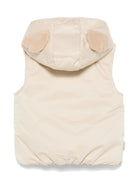 Giubbino smanicato Luijx per bambino Donsje beige con chiusura lampo - Rubino Kids