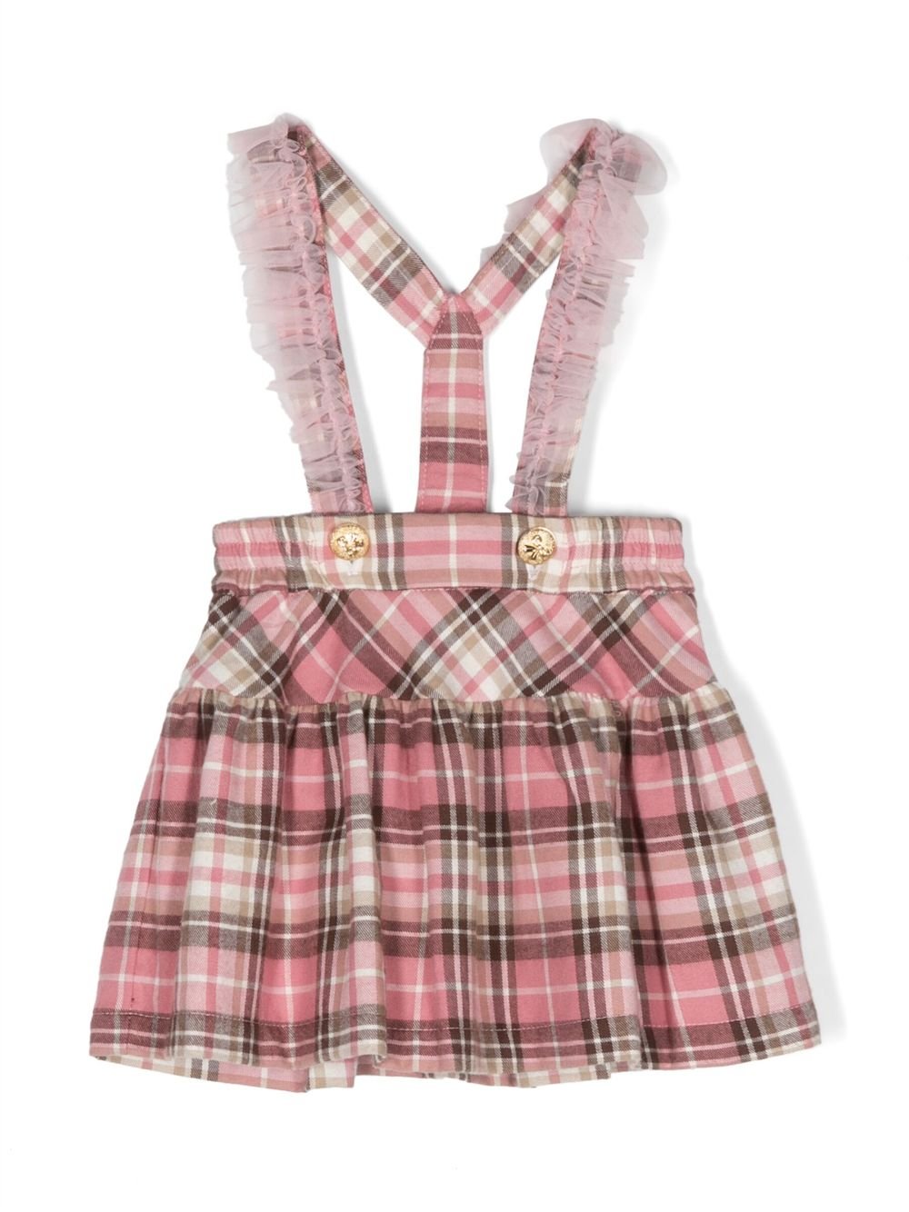 Gonna con stampa tartan - Rubino Kids