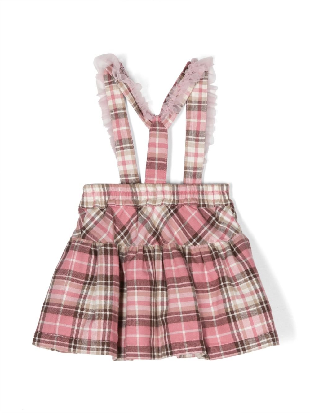 Gonna con stampa tartan - Rubino Kids