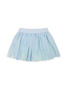 Gonna in tulle per neonata Stella McCartney Kids azzurro con vita elasticizzata - Rubino Kids