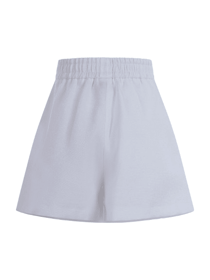 Gonna per bambina Monnalisa bianca con strass - Rubino Kids
