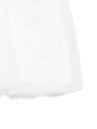 Gonna per neonata Elisabetta Franchi La Mia Bambina bianca in tulle - Rubino Kids
