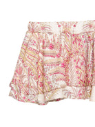 Gonna per neonata Etro Kids rosa con stampa paisley - Rubino Kids