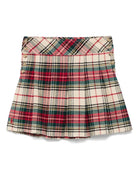 Gonna plissettata per bambina POLO RALPH LAUREN KIDS con motivo a quadri tartan - Rubino Kids