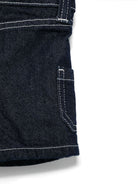 Gonnellina cargo denim per bambina Tommy Hilfiger Junior blu con passanti - Rubino Kids