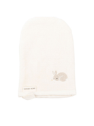 Guanto da bagno per neonati Avery Row beige in cotone biologico - Rubino Kids