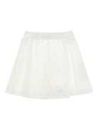 Pantaloncini per bambina Monnalisa bianchi con elastico in vita 41G402 7231 0001 MONNALISA 