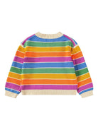 Maglione per bambina Molo multicolore con motivo a righe 2S26K201 9827 MOLO KIDS 