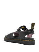 Sandali per bambina Dr. Martens Kids neri con dettaglio cuore sul davanti 42806001 MARLOWE Dr martens kids 