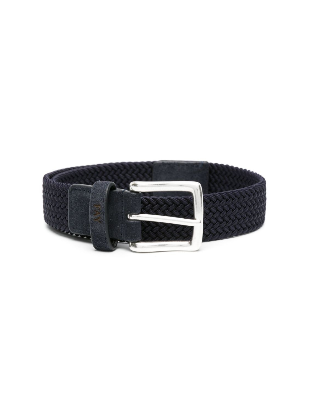Cintura per bambino Fay Kids blu notte design intrecciato FU0P51 Z2207 620 FAY KIDS 