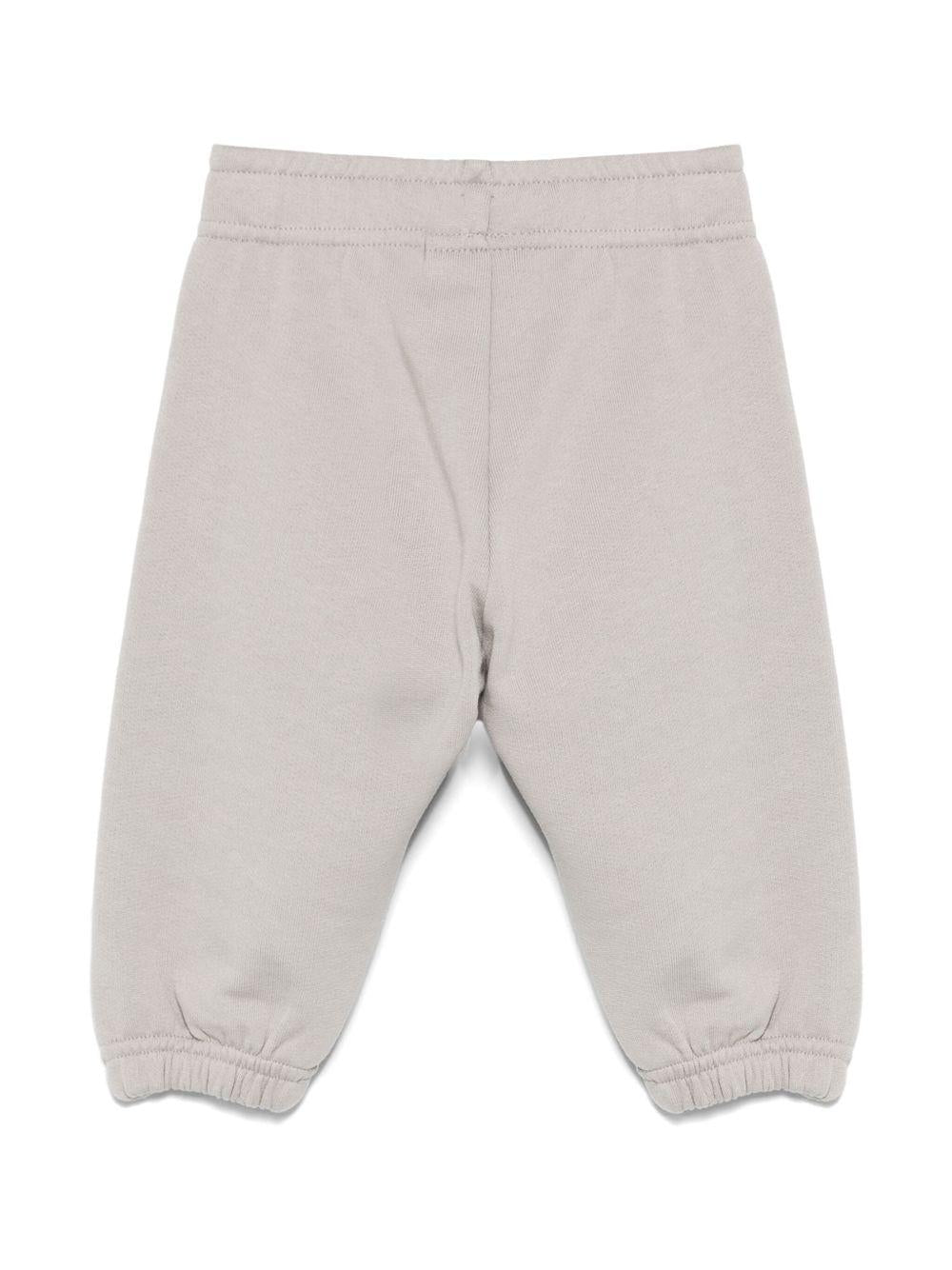 Pantaloni sportivi per neonato Mini Rodini grigio con applicazione con logo 2513012397NB GREY MINI RODINI 