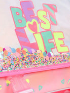 Zaino per bambina Billieblush rosa con dettaglio confetti U22051 Z41 BILLIEBLUSH KIDS 