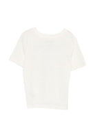 T-shirt per bambino Mini Rodini bianca con scritta "Alien city FC" sul davanti 26220117 OFF WHITE MINI RODINI KIDS 