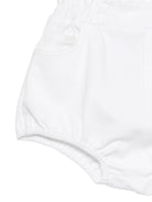 Shorts per bambina Douuod Kids bianchi con elastico in vita DY6A69 J0371 100 DOUUOD KIDS 