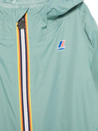 Giubbino per bambino K-Way Kids verde con cerniera K61336W WIC K-WAY KIDS 