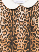 Tutina per neonata Roberto Cavalli Kids animalier con cappello abbinato CLP26018TU MACULA N.H. ROBERTO CAVALLI KIDS 
