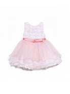 Abito per neonata Colorichiari rosa smanicato con fiocco FN108519 1807 1084 COLORICHIARI KIDS 