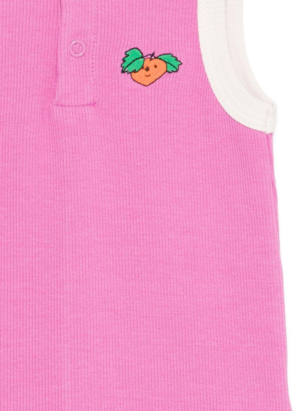 Tutian per neonata Bobo Choses rosa con dettaglio ricamato B126AB085 561 BOBO CHOSES KIDS 